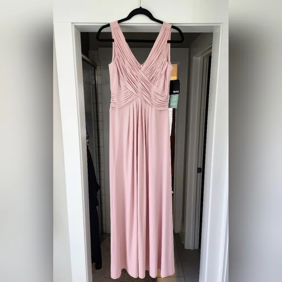 Melrose Dresses | Nwt Melrose Sleeveless Ruched Formal Gown / Dress - 8 | Color: Pink | Size: 8 | Wiscodisco11's Closet